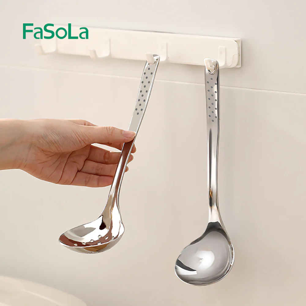 FaSoLa Stainless Steel Soup Ladle - Silver - Image 2