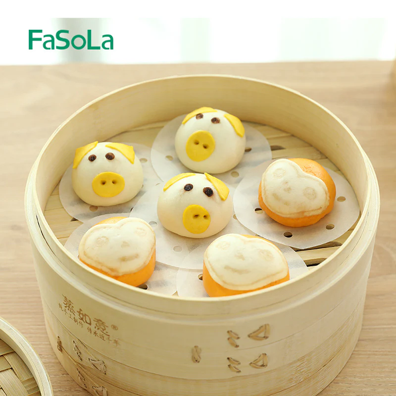 FaSoLa Steamer Paper Liners - 26cm, 50 Sheets - Image 5
