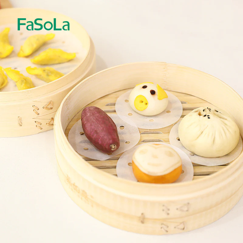 FaSoLa Steamer Paper Liners - 8.8cm, 50 Sheets - Image 3