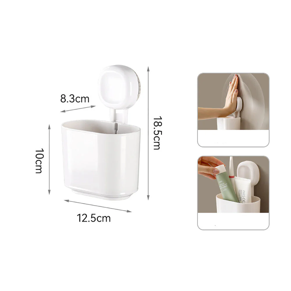 FaSoLa Suction Cup Storage Rack - White - Image 2