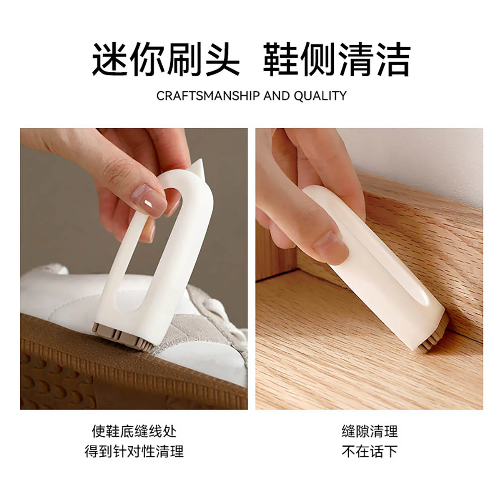 FaSoLa Suede Shoe Brush - White - Image 4