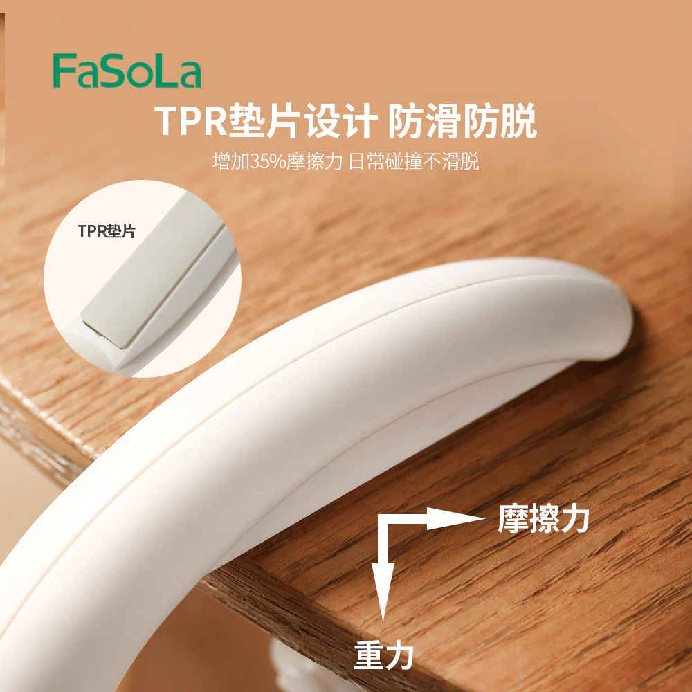 FaSoLa Table Edge Bag Hook - Off-White - Image 4