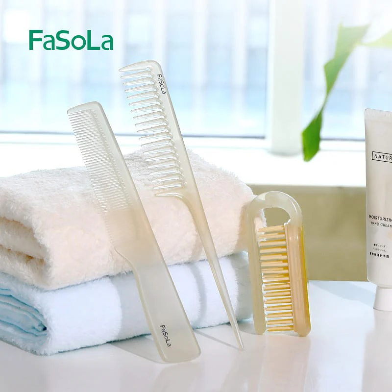FaSoLa Tail Comb - Beige, 20.6*3cm - Image 3