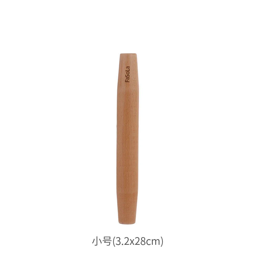 FaSoLa Tapered Rolling Pin - Small, Natural Wood - Image 5