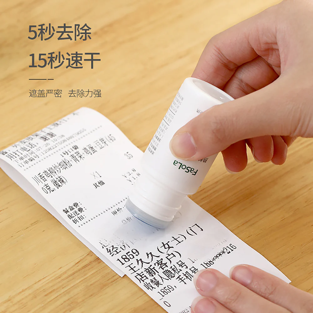FaSola Thermal Paper Correction Fluid - 10ml - Image 2