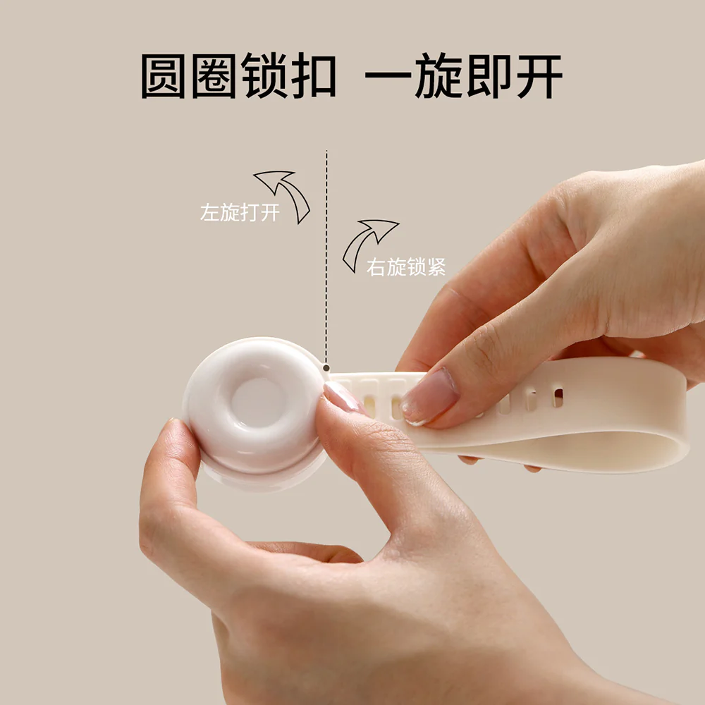 FaSoLa Toilet Lid Lifter with Handle - White - Image 3