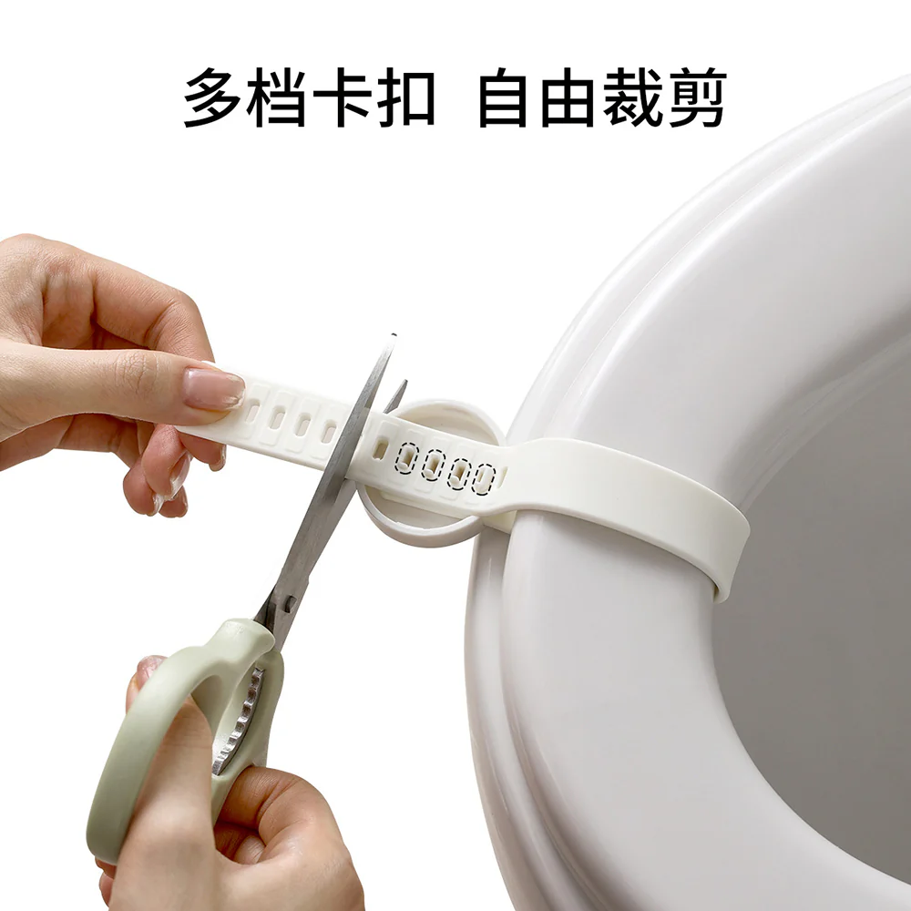 FaSoLa Toilet Lid Lifter with Handle - White - Image 4