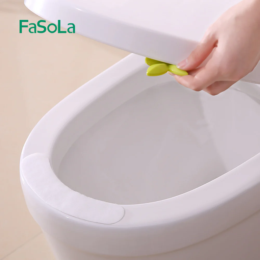 FaSoLa Toilet Seat Covers - White, 7 Pieces - Image 2