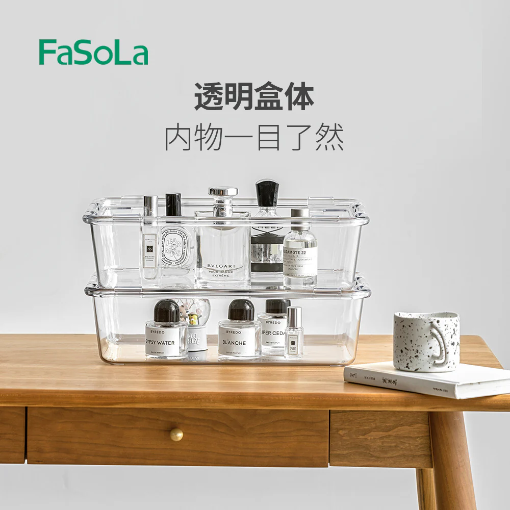 FaSoLa Transparent Desktop Storage Box - Image 2