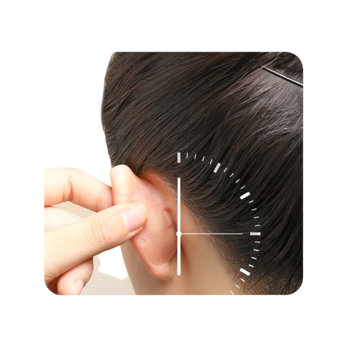 FaSoLa Transparent Ear Lifting Stickers - 6 Pairs - Image 4