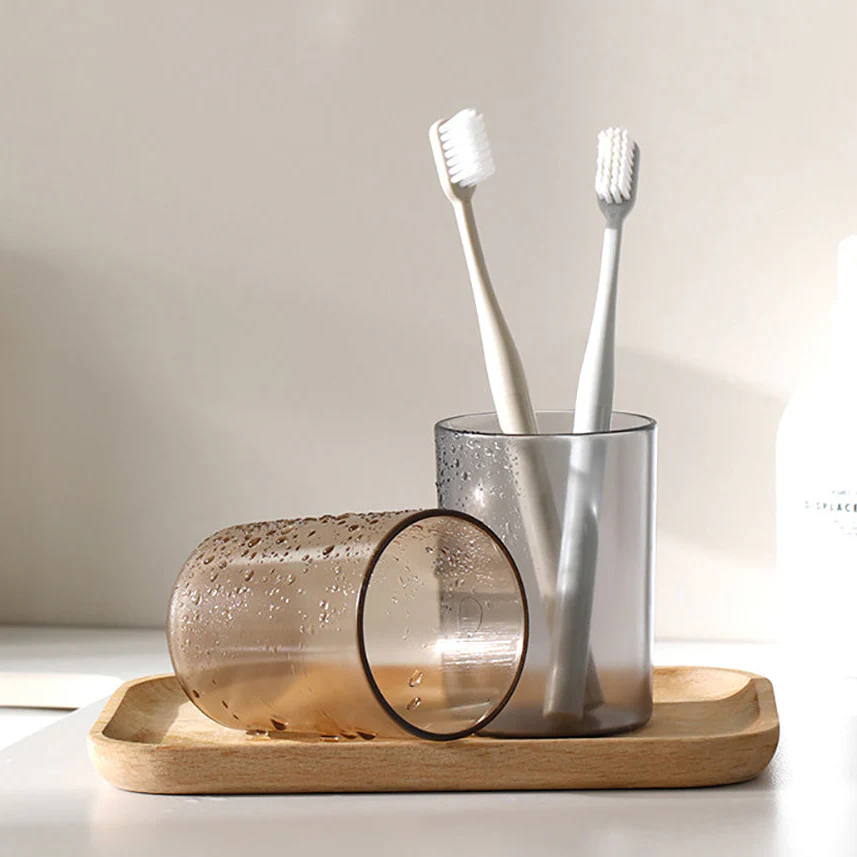 FaSoLa Transparent Gray Rinse Cup - Image 2