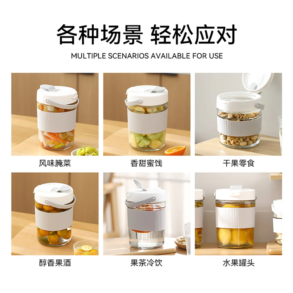 FaSoLa Transparent Pickling Jar - 1200ml - Image 4
