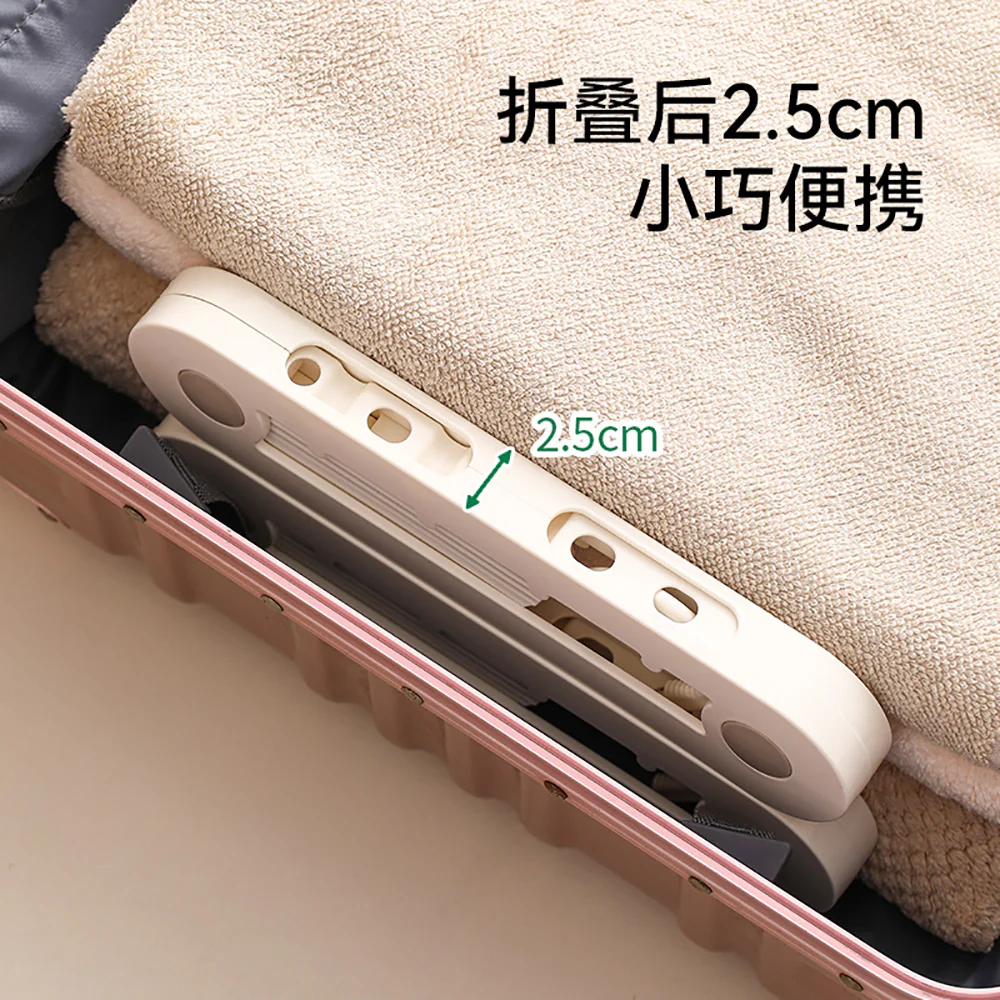 FaSoLa Travel Folding Hanger - White - Image 3