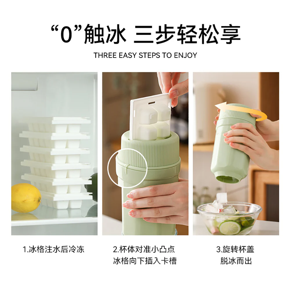 Fasola Twist Ice Cube Maker - Green - Image 3