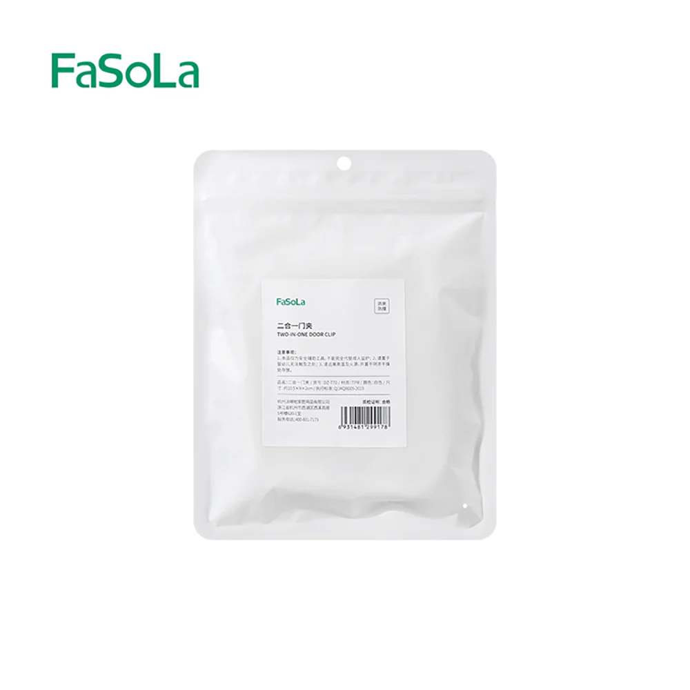 FaSoLa Two-in-One Door Clip - White - Image 4