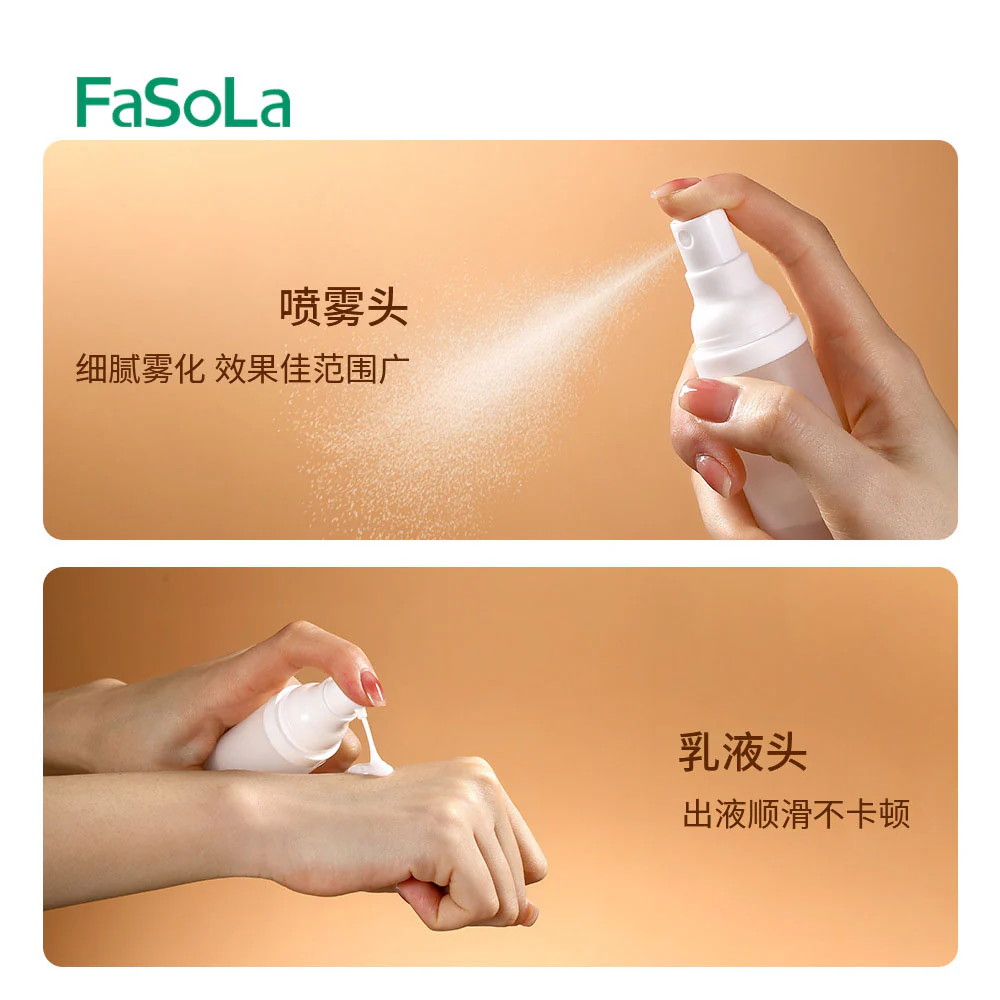 FaSoLa Vacuum Spray Bottle - 30ml, White - Image 2