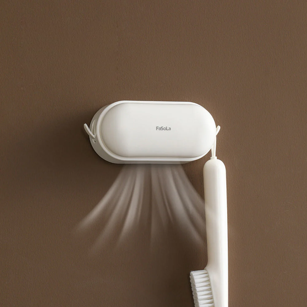 FaSoLa Wall-Mounted Laundry Brush - White - Image 3