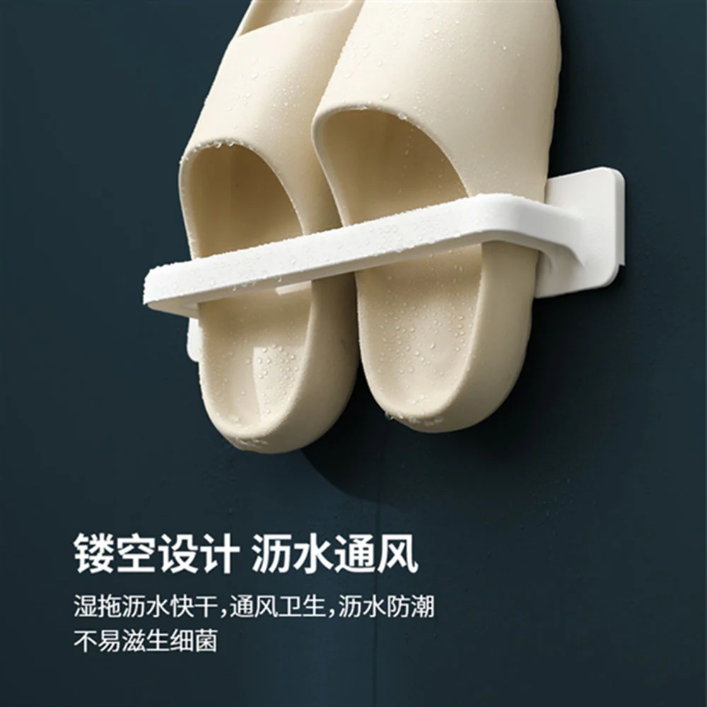 FaSoLa Wall-Mounted Shoe Rack - White, 29.5*5.8*6.9cm - Image 3
