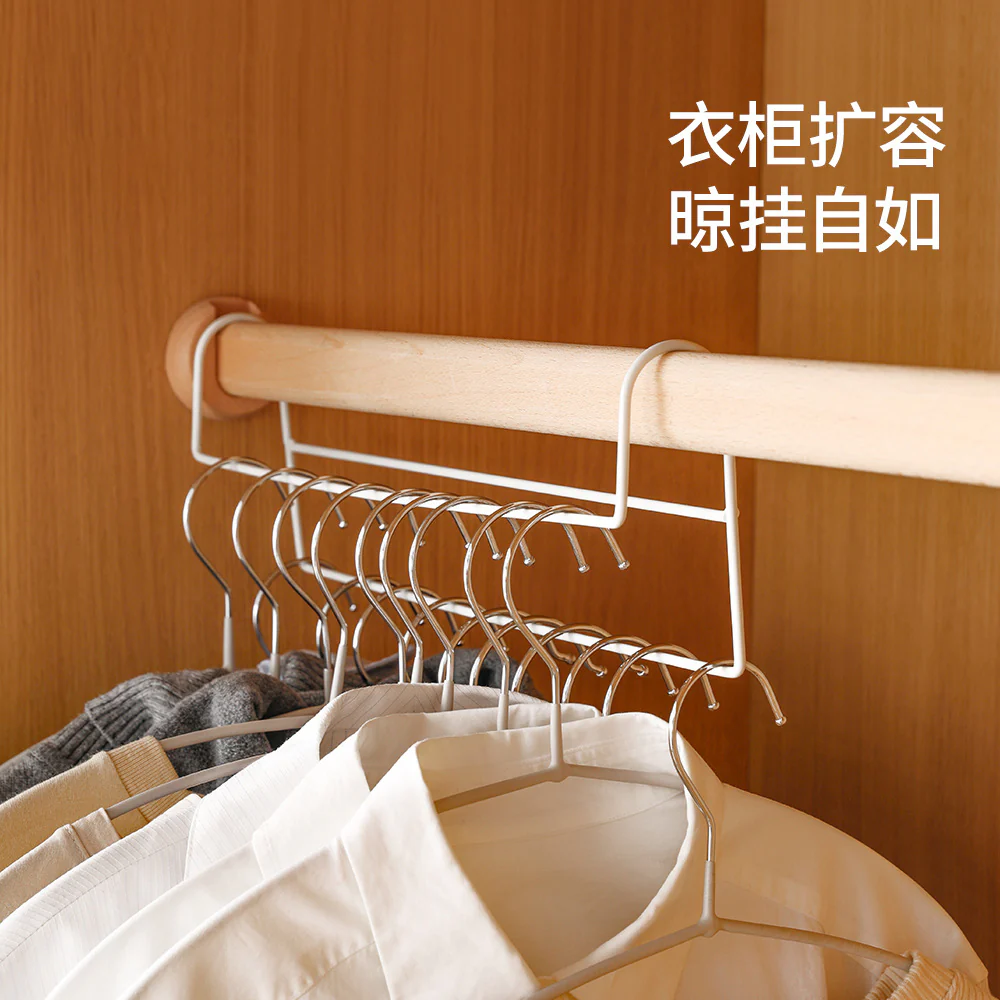 FaSoLa Wardrobe Hanger Rack - White