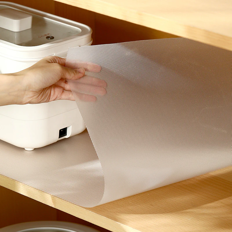 FaSoLa Waterproof and Moisture-Proof EVA Cabinet Mat - Transparent, 45x300cm - Image 3