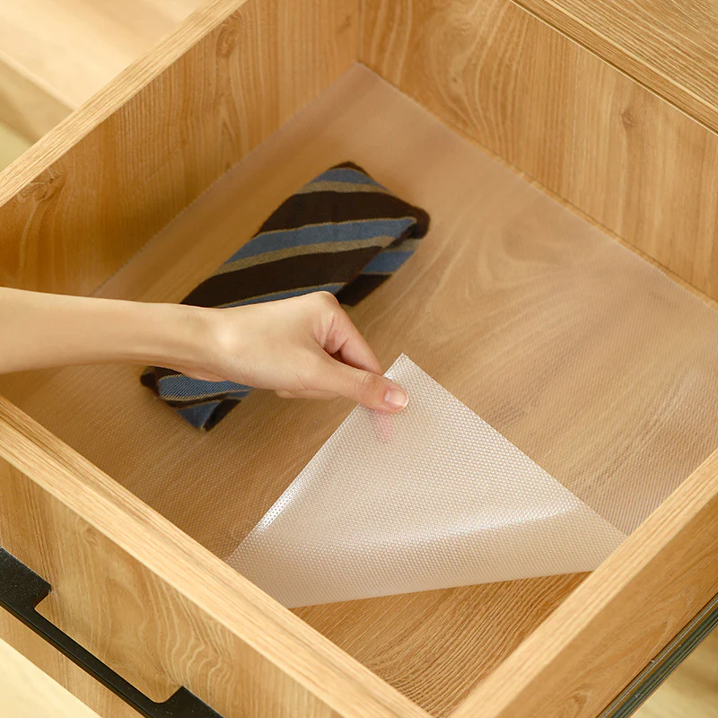 FaSoLa Waterproof and Moisture-Proof EVA Cabinet Mat - Transparent, 60x300cm - Image 2