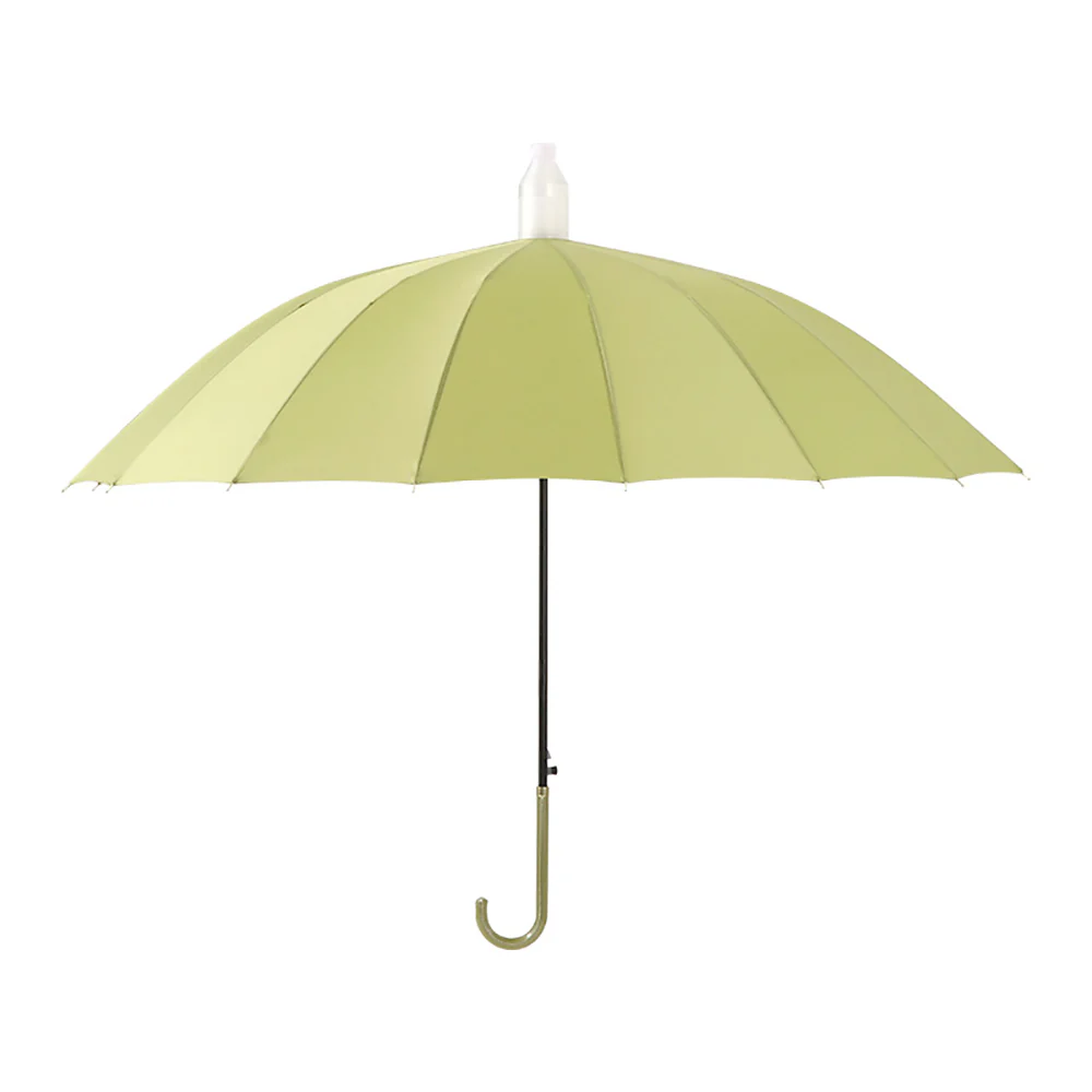 FaSoLa Waterproof Umbrella with Cover - Matcha Green - Image 2