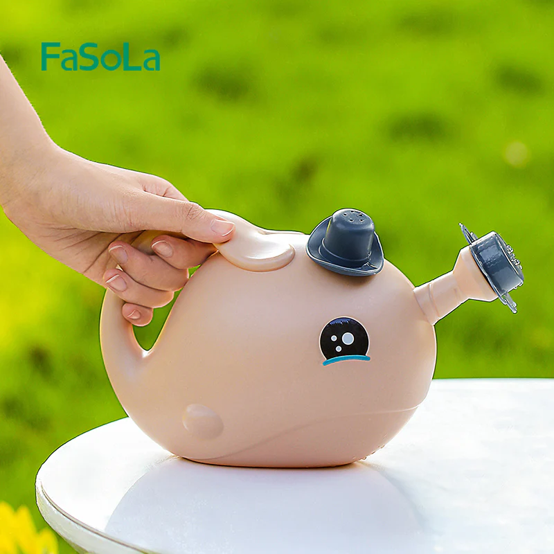 FaSoLa Whale Watering Can - Pink, 12*23*14cm - Image 2