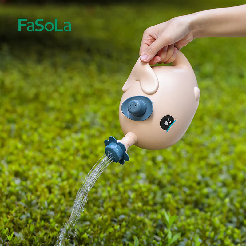 FaSoLa Whale Watering Can - Pink, 12*23*14cm - Image 3