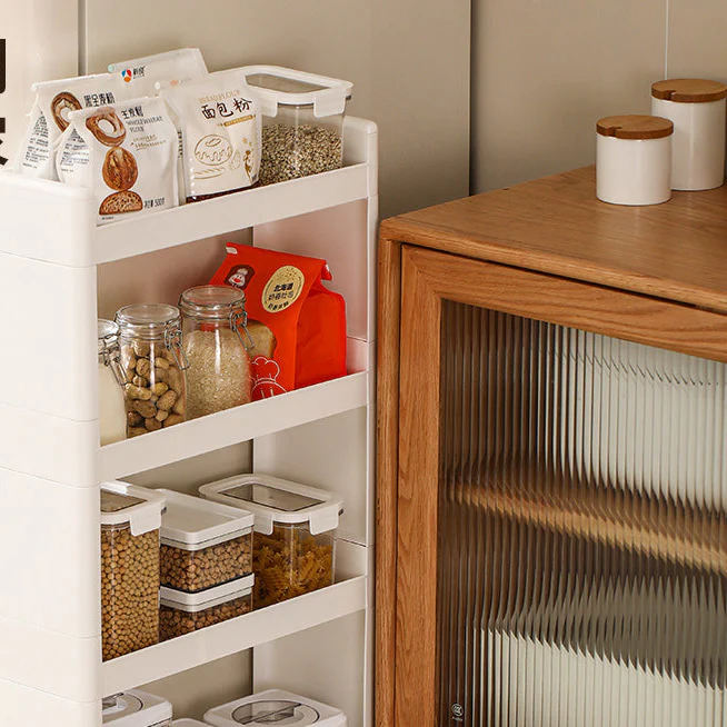 FaSoLa White 4-Tier Storage Rack - Image 3