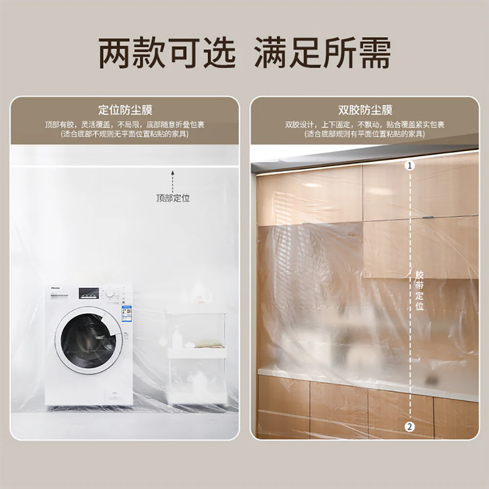 Fasola White Dustproof Film with Positioning - 2x20m - Image 4