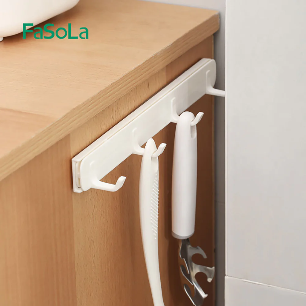 FaSoLa White Gap Hook Rack - 26.5*4*3cm - Image 3