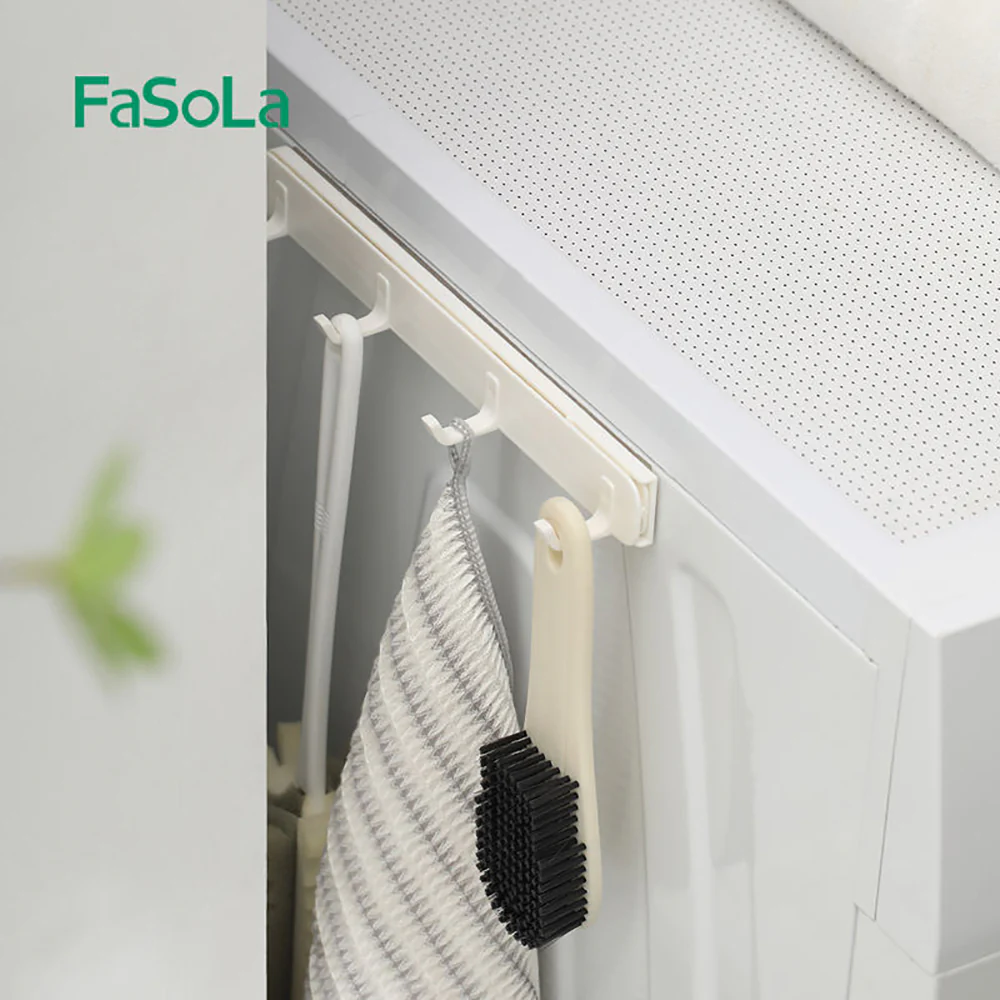 FaSoLa White Gap Hook Rack - 26.5*4*3cm - Image 6
