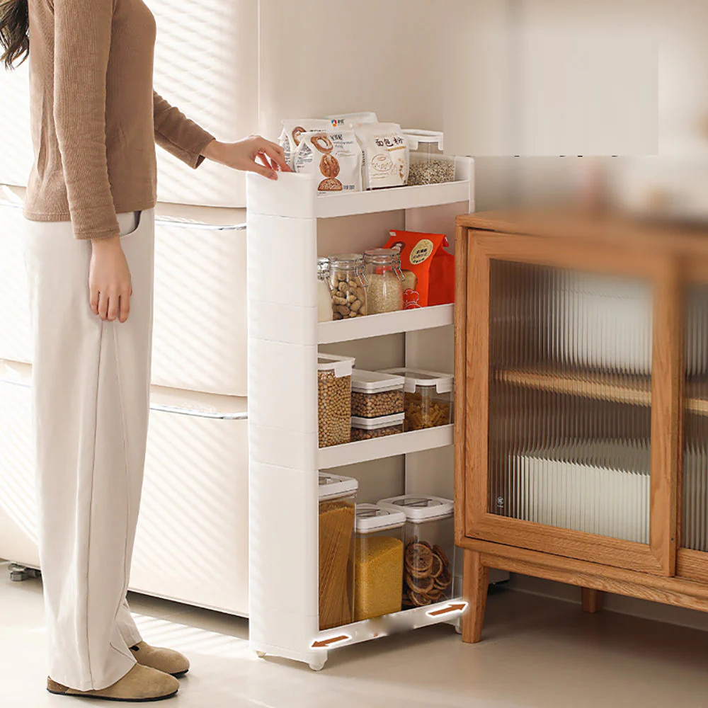 FaSoLa White Three-Tier Storage Rack - Image 2