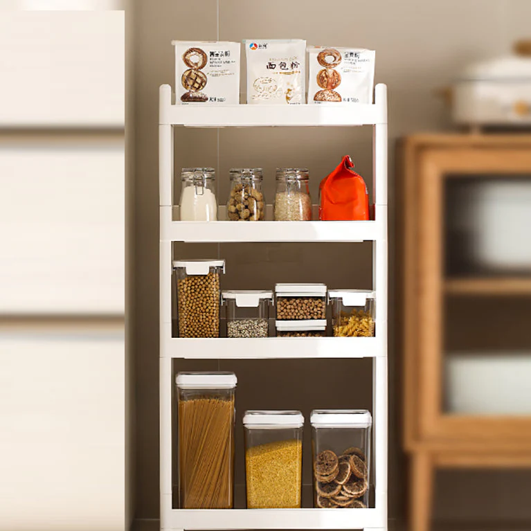 FaSoLa White Three-Tier Storage Rack - Image 3