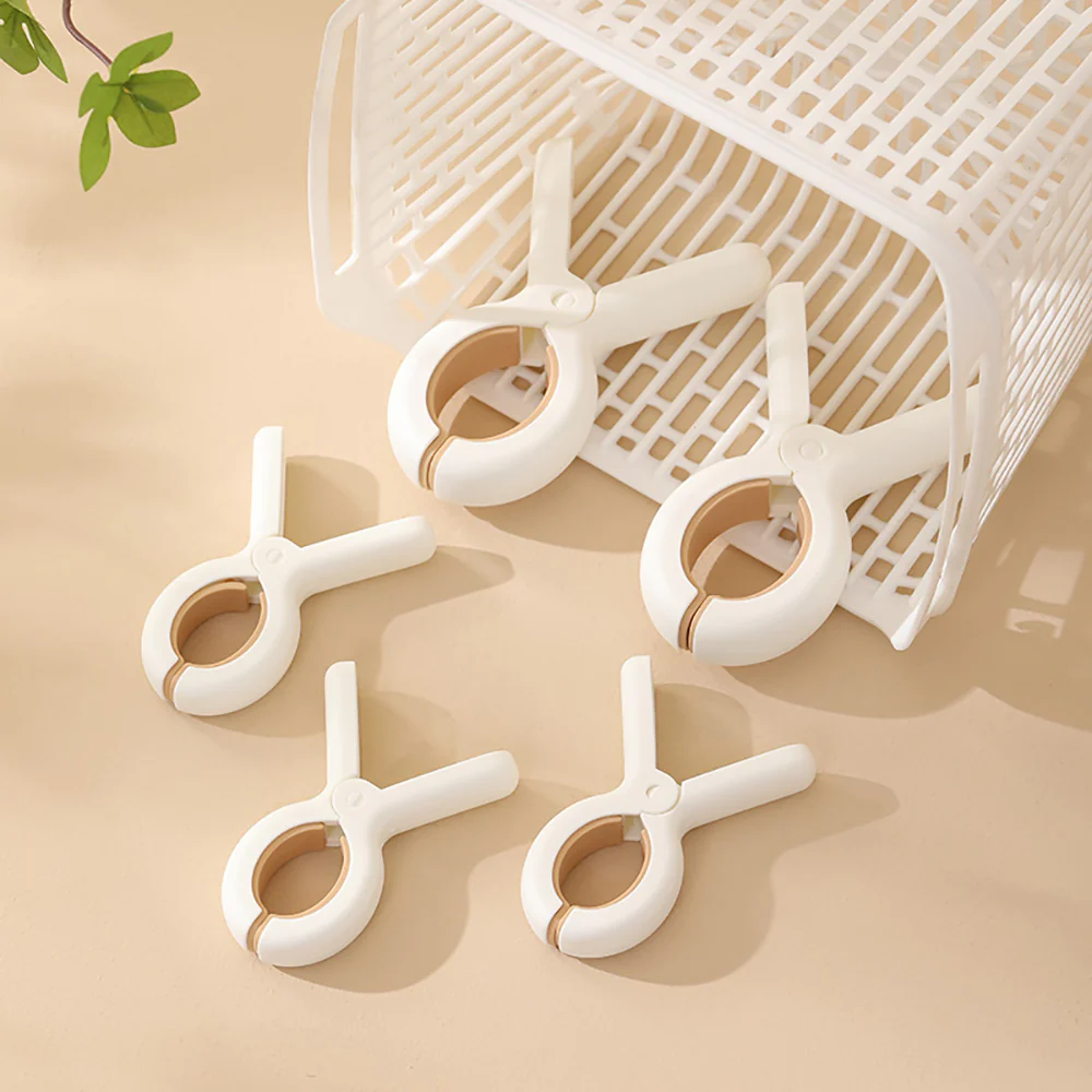 FaSoLa Windproof Large Clips - White, 2 Pieces - Image 5