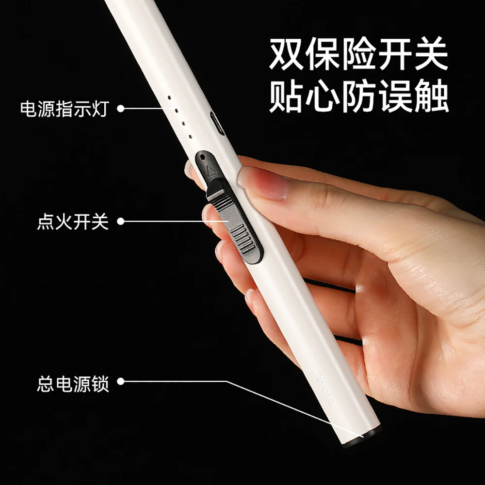 FaSoLa Windproof Lighter - Off-White - Image 3