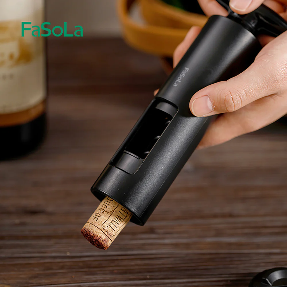 FaSoLa Wine Opener - Black - Image 3