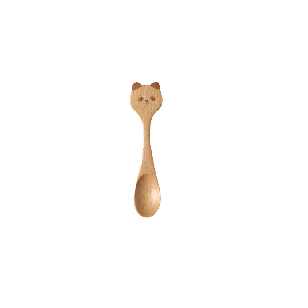 FaSoLa Wooden Spoon - Panda Design - Image 4