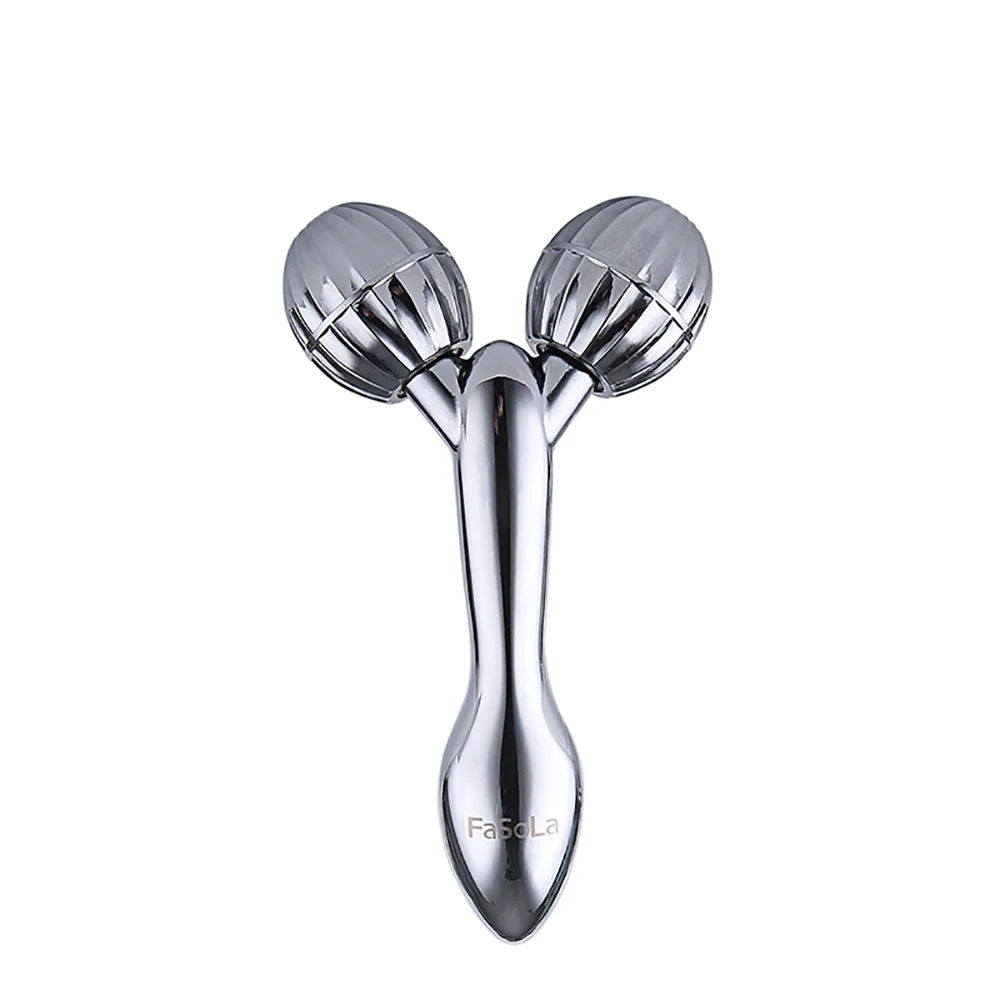 FaSoLa Y-Shaped Face Slimming Massager - Silver - Image 5