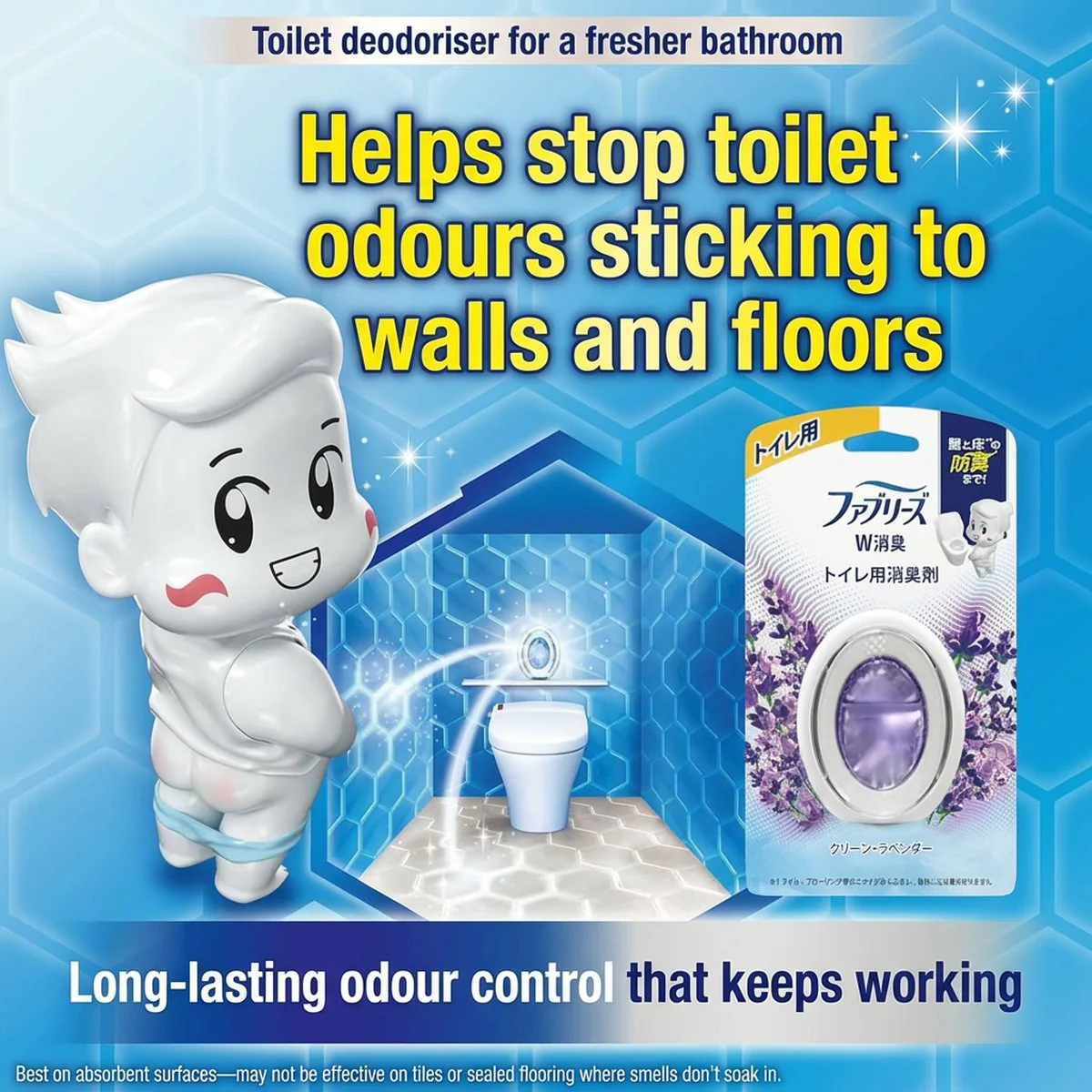 Febreze Toilet Deodorizer – Clean Lavender 6 ml - Bathroom Air Freshener - Image 2