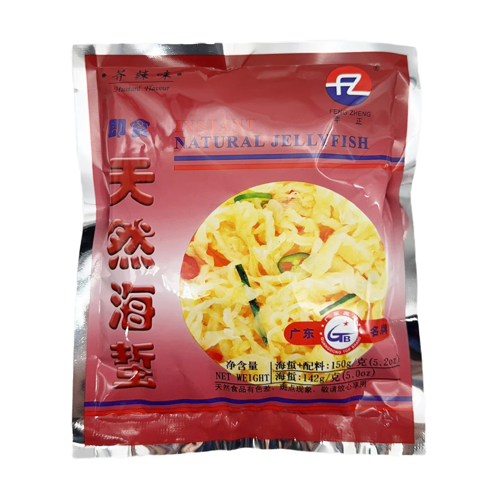Feng Zheng Instant Natural Jellyfish with Mustard Flavor - 150g