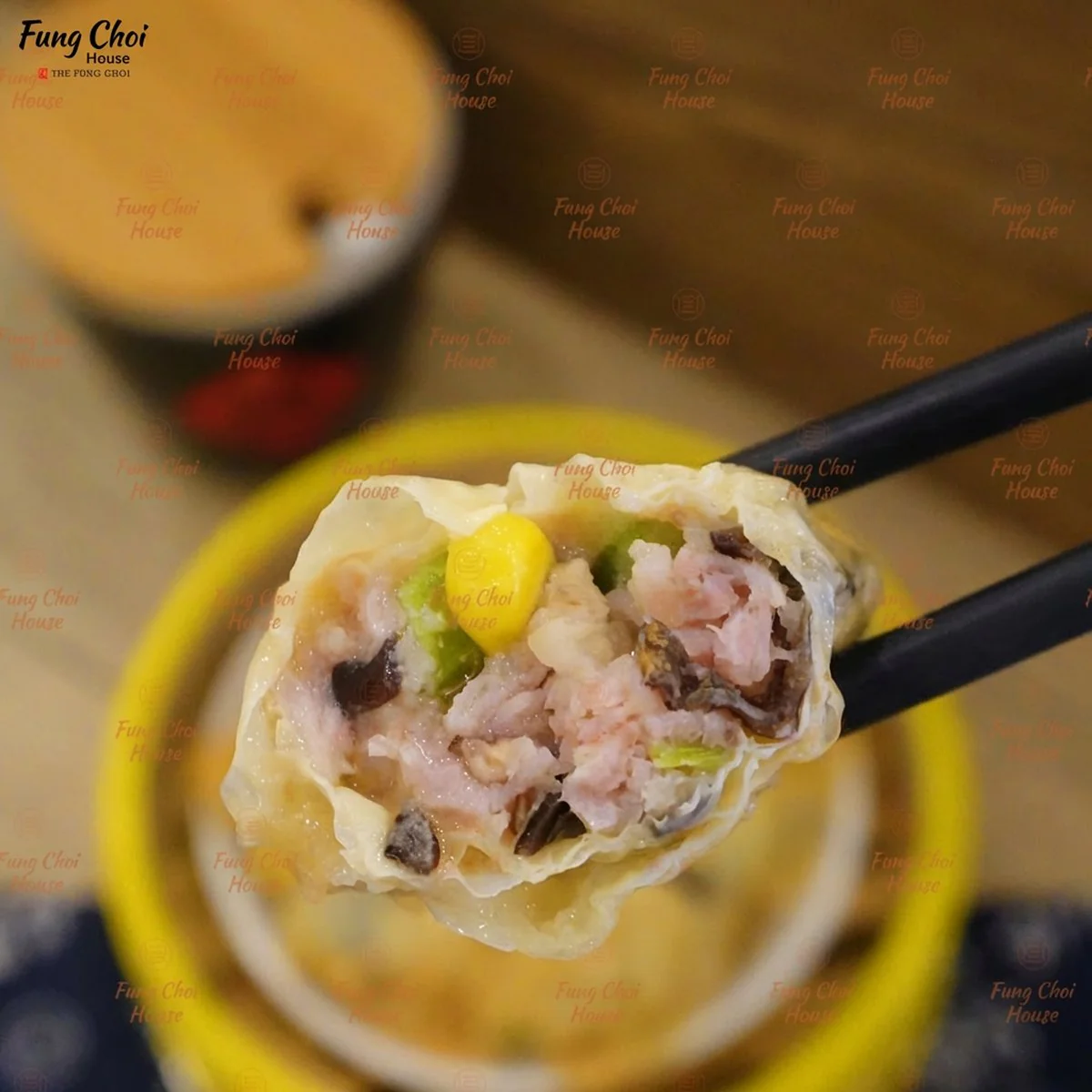 Fengcai Lou Frozen Oyster Sauce Bean Curd Rolls – 4 Pieces - Cantonese Fu Pei Guen Dim Sum - Image 2