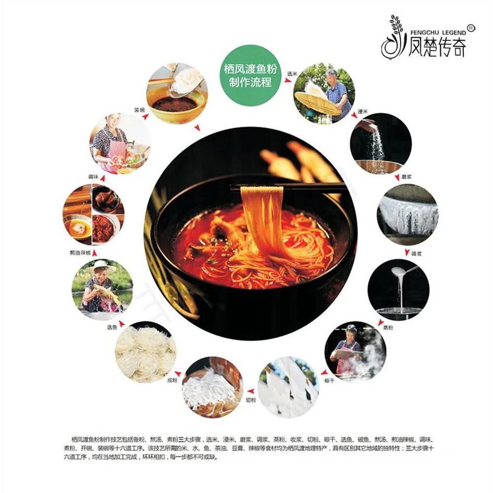 Fengchu Legend Xiangchen Xifengdu Fish Noodles Original Flavor - 138g - Image 4