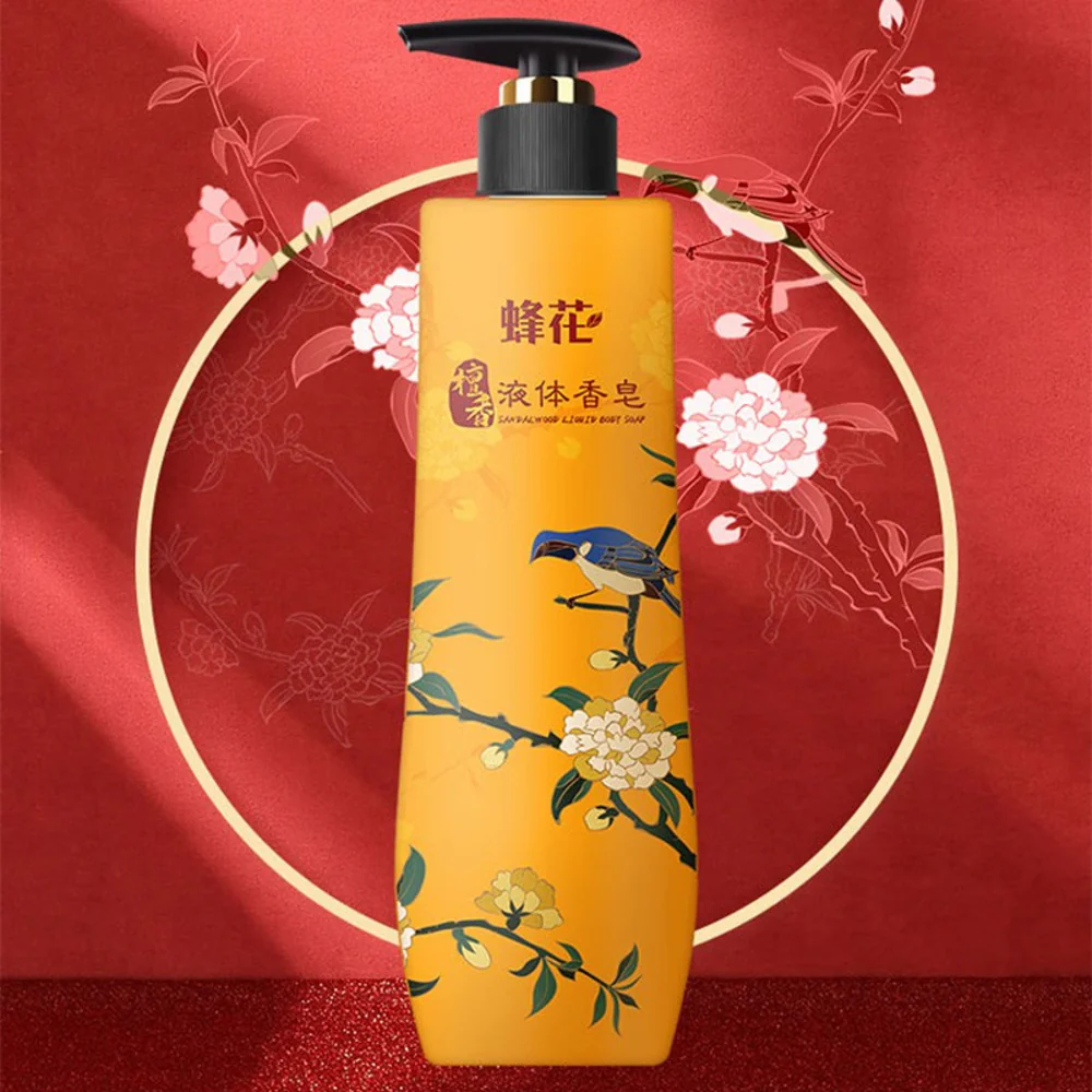 Fenghua Sandalwood Liquid Soap 500g - Image 3