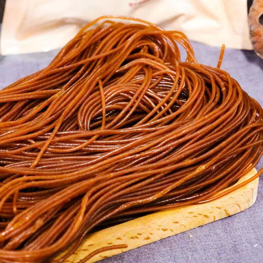 Fengmai Red Sorghum Noodles 350g – Sorghum Pasta - Image 2