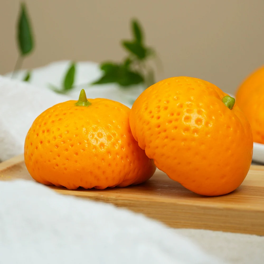 Fengzai Frozen Tangerine Buns – 10 Pieces, 350g - Mandarin-Shaped Sweet Buns - Image 4