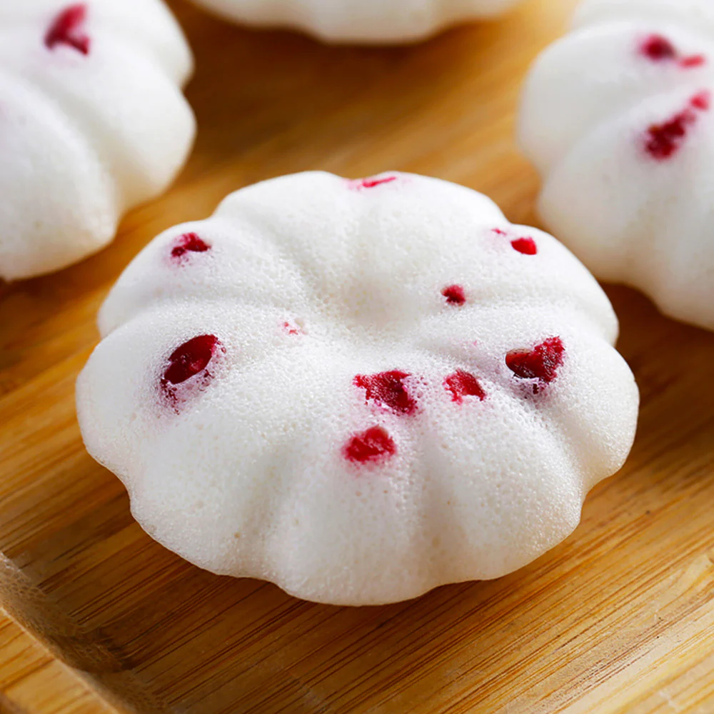 Fengzai White Lover Rice Cakes – 10 Pieces, 330g - Frozen Dim Sum Dessert - Image 2