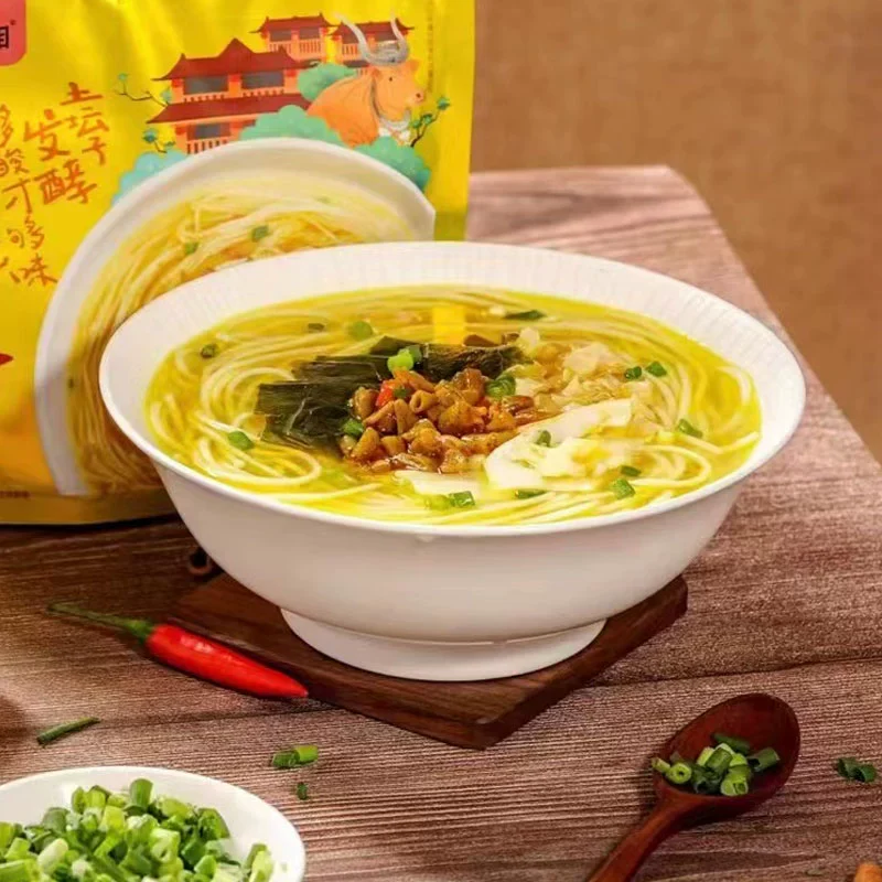 Fenweixiang Miao Sour Soup Rice Noodles - 220g - Image 3