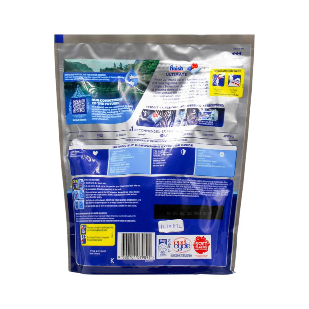 Finish Powerball Ultimate All in 1 Dishwasher Tablets - 36 Tabs - Image 2