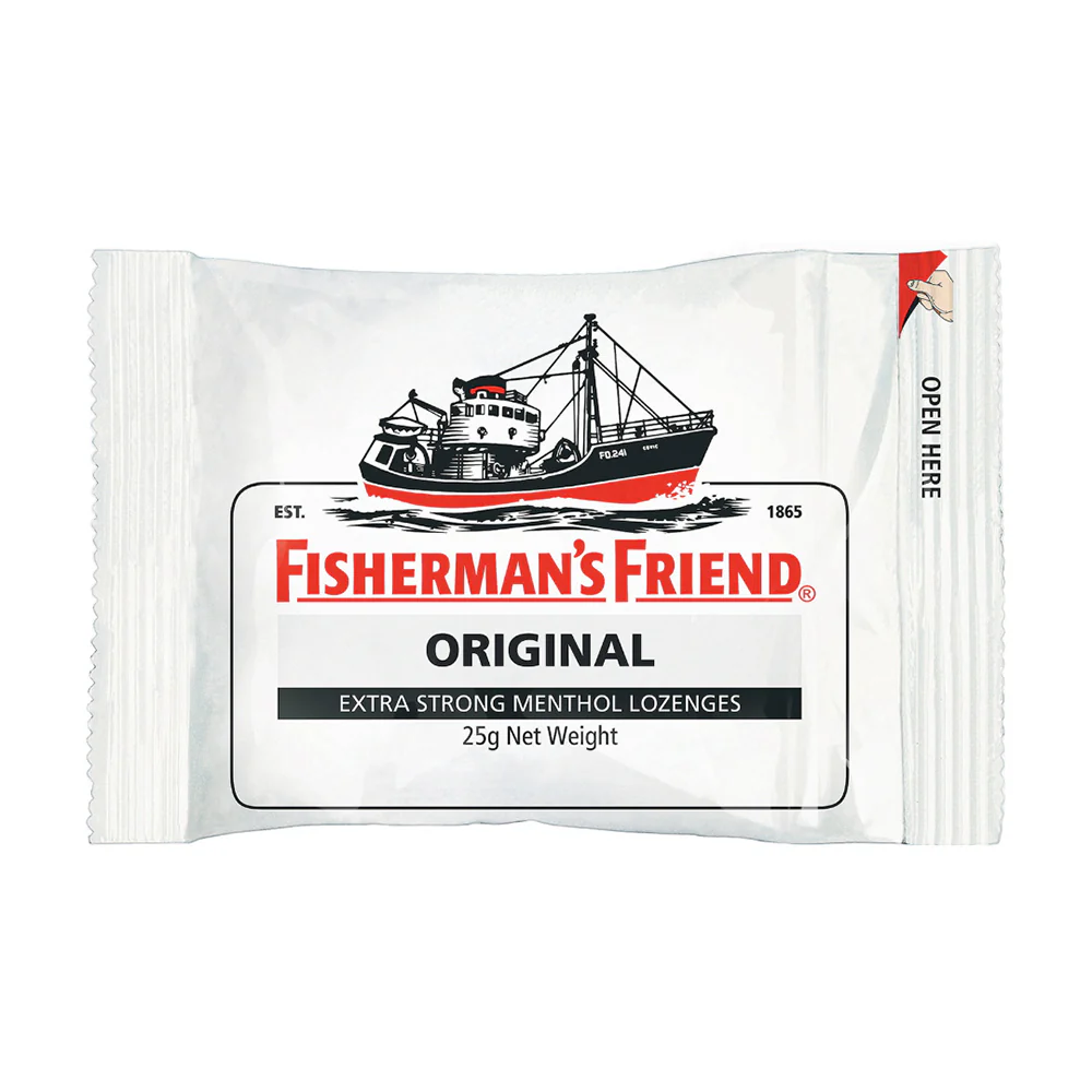 Fisherman's Friend Original Extra Strong Menthol Lozenges - 25g